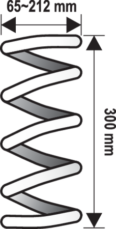 ŚCIĄGACZ SPRĘŻYN MCPHERSON Z WYMIENNYMI UCHWYTAMI