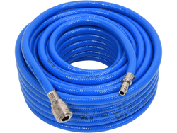 WĄŻ PNEUMATYCZNY ZBROJONY PVC 10MM X 20M Z SZYBKOZŁĄCZAMI