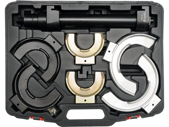 ŚCIĄGACZ SPRĘŻYN MCPHERSON Z WYMIENNYMI UCHWYTAMI